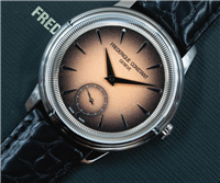Watch Frederique Constant Man Classics Moneta Handwinding in Steel FC-435BBL3S6 - FC-435BBL3S6